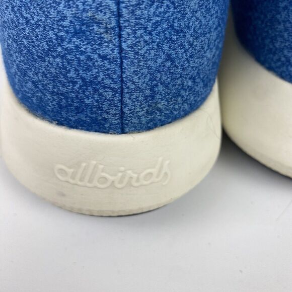 Allbirds Mens‎ Size 11 Wool Runner Mizzles Blue Athletic Sneakers Shoes 0220 NV1 - Picture 9 of 15